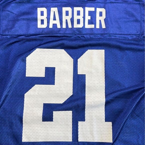 New York Giant’s “Tiki Barber” Vintage Jersey - Picture 6 of 7